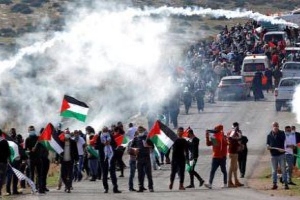 مواجهات بين الفلسطينيين وجنود الاحتلال فى محافظات الضفة الغربية