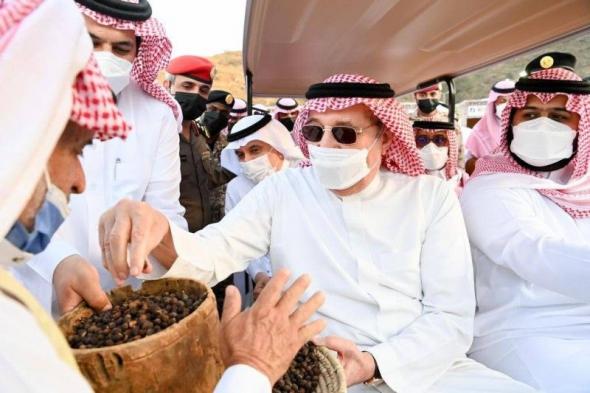 محمد بن ناصر يفتتح مهرجان البن الخولاني السعودي التاسع
