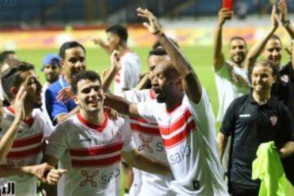 مرتضى منصور يهنئ لاعبي الزمالك والجهاز الفني بلقب الدوري: الجميع كانوا رجالا