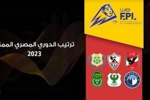 ترتيب الدوري المصري الممتاز بعد فوز الأهلي أمام حرس الحدود