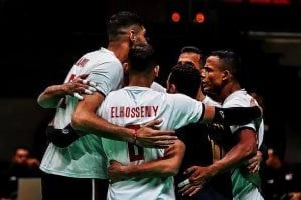 الزمالك يهزم هليوبوليس فى ثانى جولات دورى رجال الطائرة