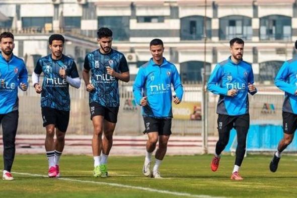 تدريبات فنية وبدنية للاعبي الزمالك البدلاء والمستبعدين من مباراة الجونةالثلاثاء ...